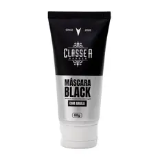 Máscara Facial Black Classe A 60g Com Argila Preta Removedora De Cravos E Oleosidade SkinCare
