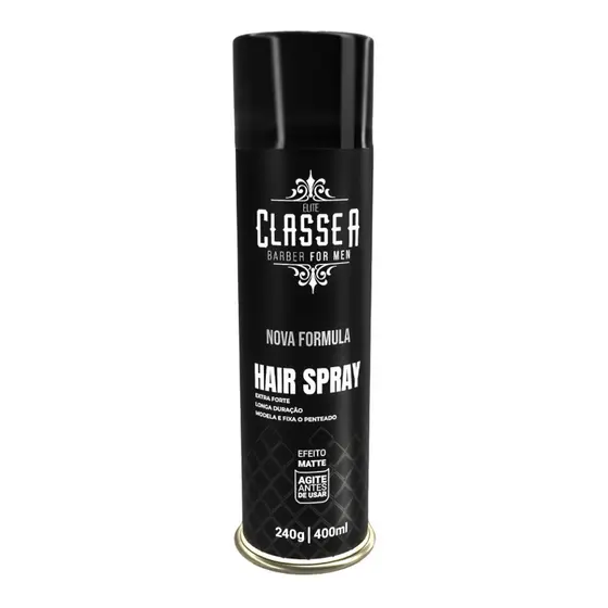 Hair Spray Classe A Efeito Matte Alta Fixação Modela e Fixa Penteados Profissional