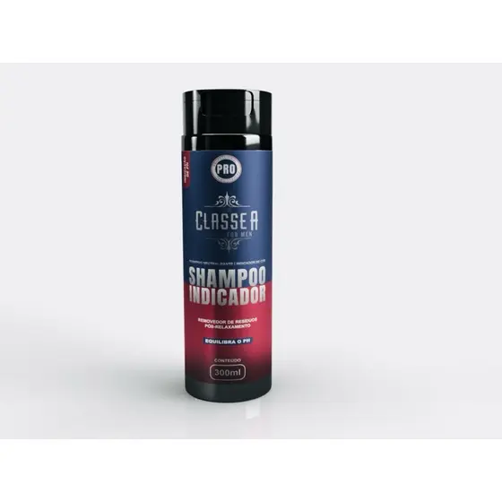 Shampoo Neutralizante Indicador 300ml Classe A Pós Relaxamento Equilibra o PH Neutraliza e Hidrata