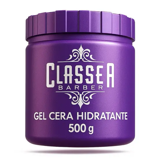 Gel Cera 500g Hidratante com Classe A Ultra Fixação Profissional