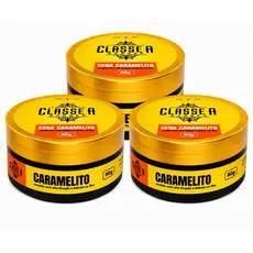 KIT 3 PASTAS CERA CLASSE A 80g ALTA FIXAÇÃO