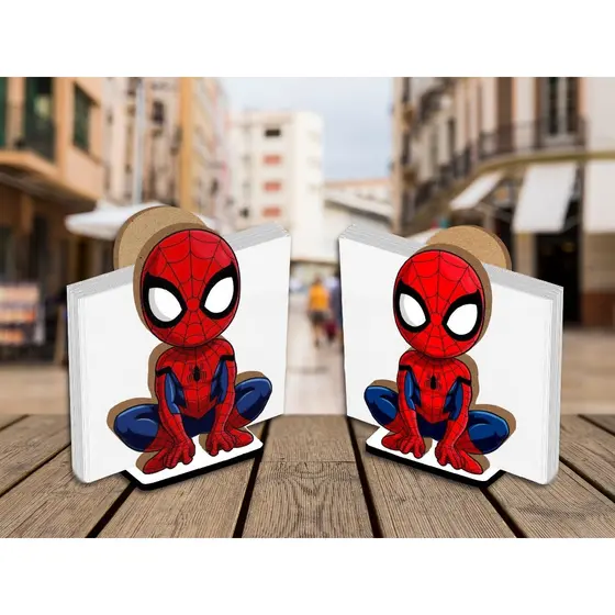 Kit 10 Centro de Mesa Porta Guardanapo Homem Aranha