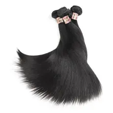 Cabelo Humano Natural Mega Hair Liso Na Tela 35cm - 100g