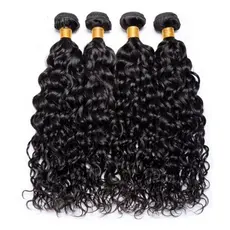 Cabelo Humano Natural Mega Hair Cacheado Na Tela 45cm - 200g