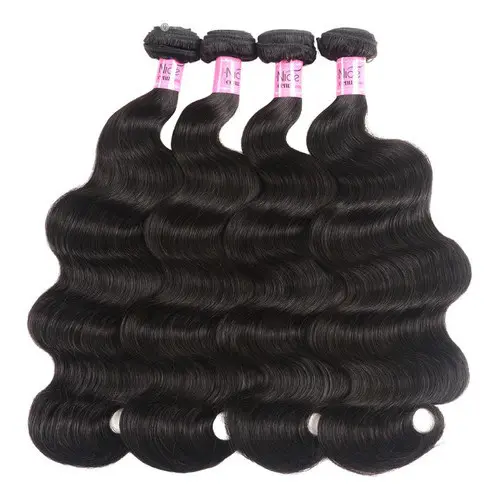 Cabelo Humano Natural Mega Hair Ondulado Na Tela 50cm - 100g
