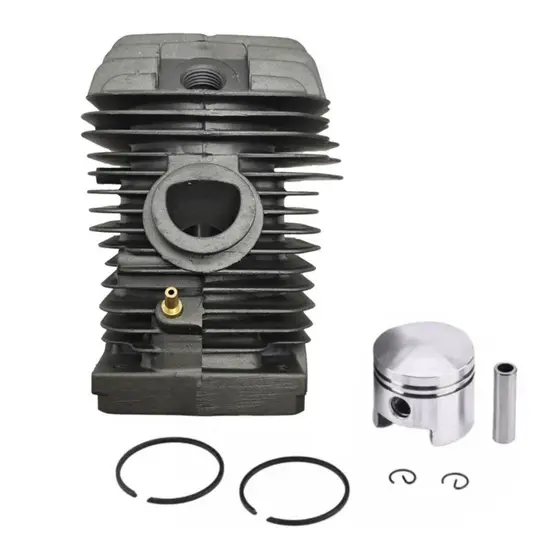 Kit Cilindro Pistão Anéis Motosserra St 025 250 Nikasil