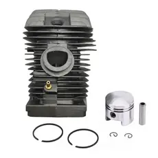 Kit Cilindro Pistão Anéis Motosserra St 025 250 Nikasil