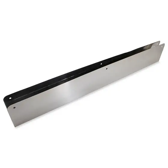Perfil De Inox P/ Porta De Madeira Proteção Acabamento