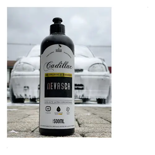 Shampoo Lava Autos Ultra Concentrado 500ml Nevasca Cadillac