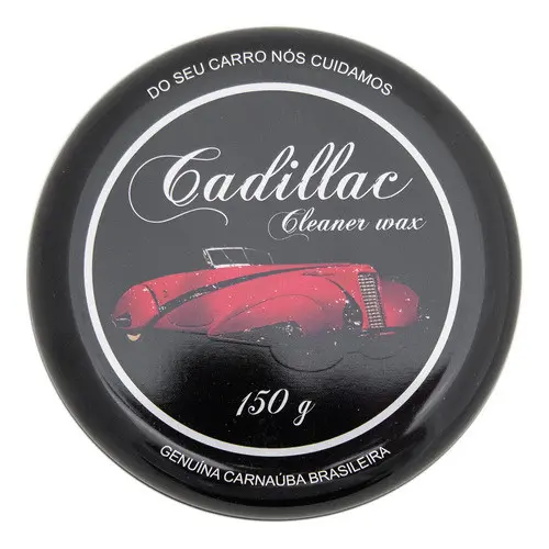 Cera Automotiva Cleaner Wax Cadillac Carnaúba 150g