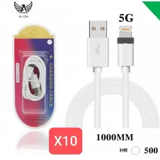 kit 10 Cabo  USB IPHONE - 1 Metro ml-0031