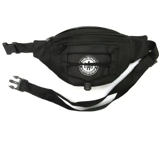 Pochete Em Poliéster Resinado Bicolor Com Amarração Frontal Original Bag Product
