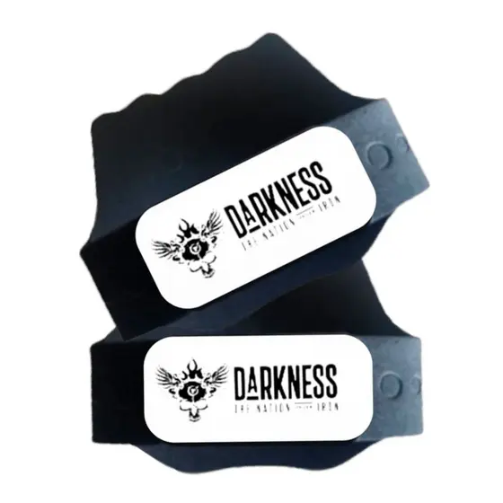 Luva Academia Treino Musculação Branco - Darkness