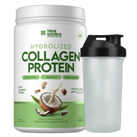 Collagen Protein Coconut Cream 450g Coqueteleira True Source