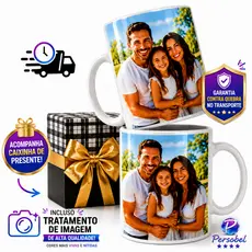 Caneca Personalizada com Foto + Caixinha de Presente