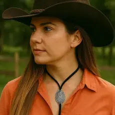 Colar country feminino