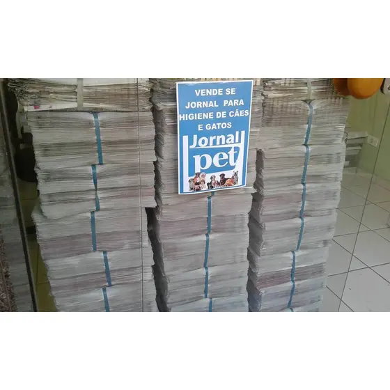 02 KG - Jornal Para Pet, Mudança, Artesanato, Pintura