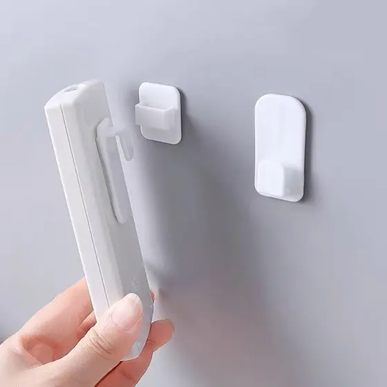 Conjunto Gancho Pegajoso  Adesivo Para Controle Remoto/ar-condicionado 2pares GH00901