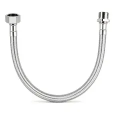 Engate Mangueira Flexível Trançado Aço Inox 60cm