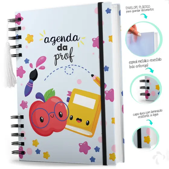 Agenda Planner Do Professor Caderno Planejamento Da Prof