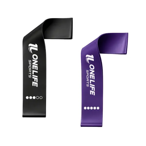 Conjunto Mini Band Forte e Extra Forte Resistente Ginástica Elástisidade Alongamento Fitness