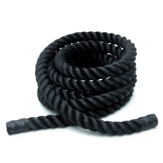 Corda Naval 40 mm 10 Mt Profissional Cross Funcional Academia Ideal para Treinos de Alta Intensidade
