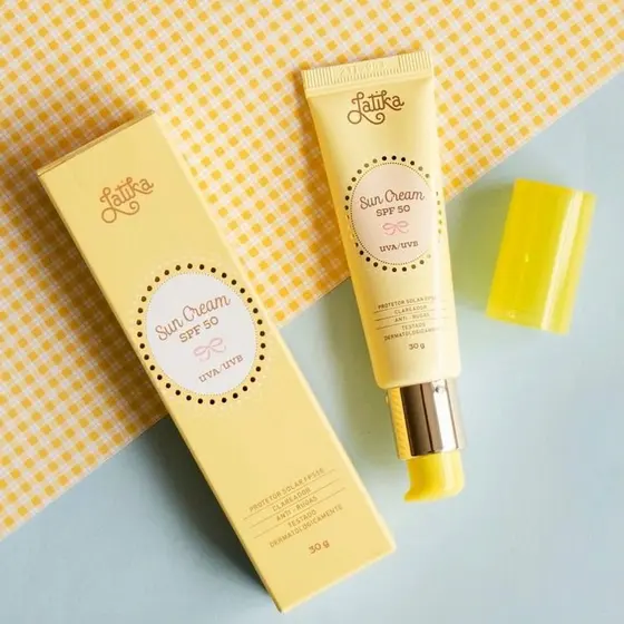 Protetor Facial Sun Cream FPS 50 - Latika