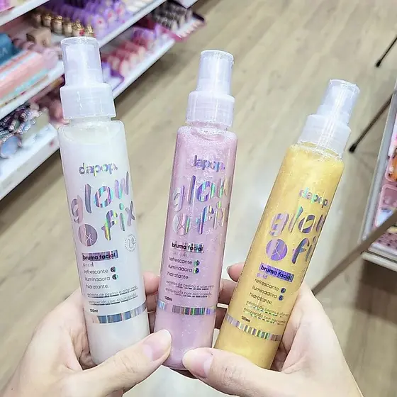 Bruma Facial Glow e Fix - Dapop