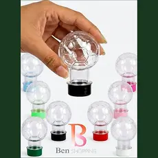 20 un baleiro tubete bola de futebol 50ml pet- festas brindes lembrancinhas.