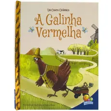 Livro Capa Dura A Galinha Vermelha
