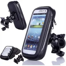 Suporte com Capa  Impermeável para Bicicleta Moto  Celular