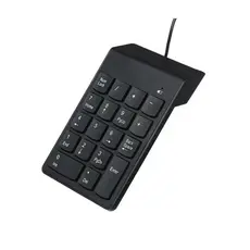 Mini Teclado Numérico Portátil Usb 18 Teclas Pc E Notebook