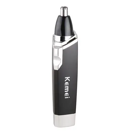 Máquina De Aparar Pelos Nariz Ouvido Kemei Km-6512 Original