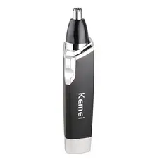 Máquina De Aparar Pelos Nariz Ouvido Kemei Km-6512 Original