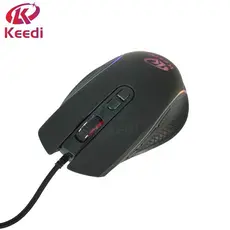 Mouse Gamer Ergonômico RGB Até 7200dpi Com fio 1.5M Keedi MOU903