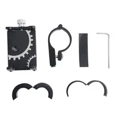 Suporte de celular para bicicleta, liga de alumínio, suporte fixo para celular, suporte de navegação para motocicleta
