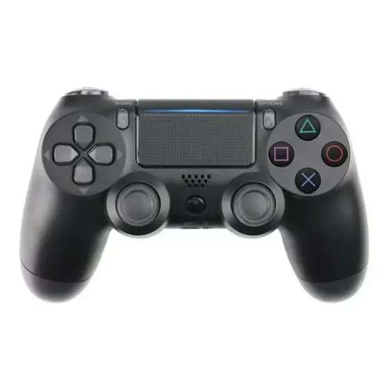 Controle preto compatível com Ps4 sem fio joystick manete