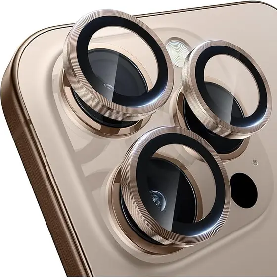 Kit De 3 Lentes De Camera Compativel Para Iphone 16 Pro \16 Pro Max