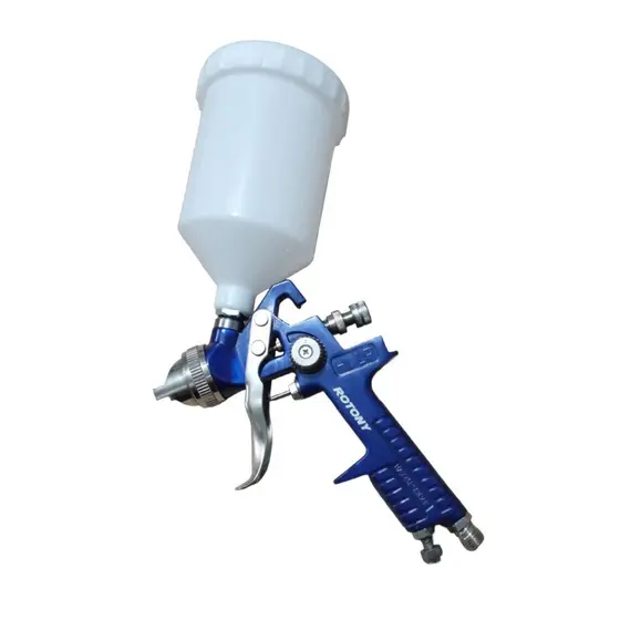 Pistola De Pintura Gravidade 600ml Rotony