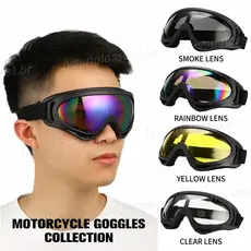 Óculos De Proteção UV Para Motocicletas À Prova De Vento Dirt Bike ATV