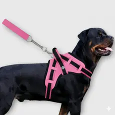 peitoral coleira cachorro médio grande porte labrador pitbull pastor alemão fila guia super resistent