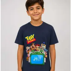 Camiseta infantil Toy Story Unissex 100% Algodão. Camiseta personagens