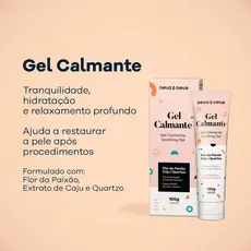 Della E Delle Gel Calmante Facial Anti Estresse Para O Rosto