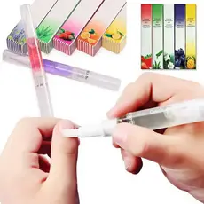 kit 48 ou 24 Canetas Óleo Hidratante de Cutículas Revitalizador de Unhas Gel Fragrância Flores e Frutas