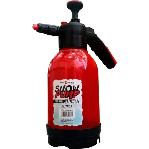 Snow Foam Manual E Pulverizador Híbrido 3 Em 1 Cap. 2 Litros - Snow Pump  Sigma Tools