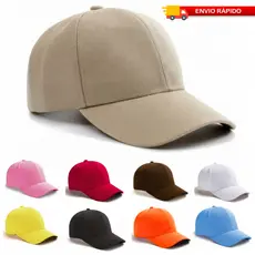 Boné Liso Adulto Linha Premium Diversas Cores ABA CURVA