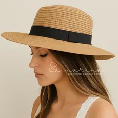 Chapéu Feminino Paris Moda Praia Verão Super Elegante
