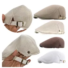 Boina Masculina Fivela Ajustável Moda Italiana Fashion Flexível