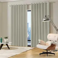 Cortina Blackout/Blecaute 3,00 2,30 Em Tecido Corta Luz Para Sala, Quarto e Escritorio