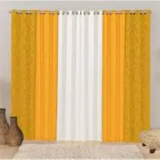 cortina degrade jacard & Oxford 3.00 x 2.60 para sala e quarto